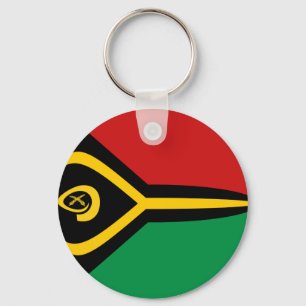 Chaveiro de Bandeira de Vanuatu Fisheye
