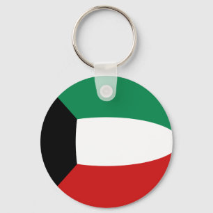 Chaveiro de Bandeira do Kuwait Fisheye