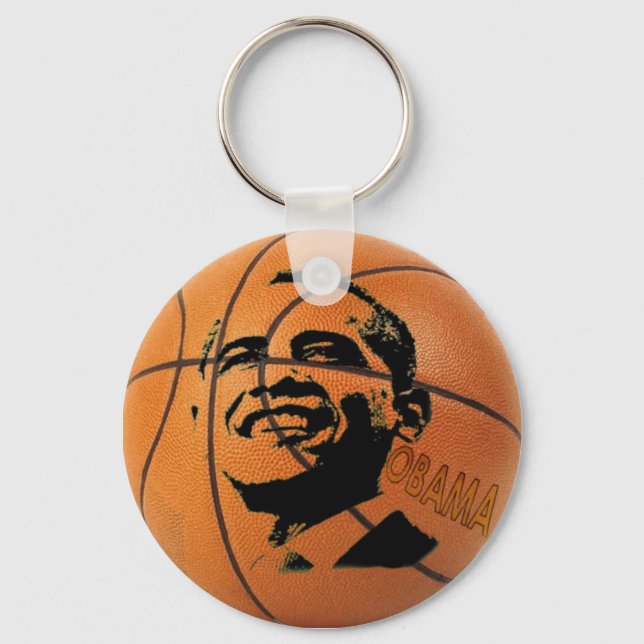 Chaveiro de Basquete Obama (Frente)