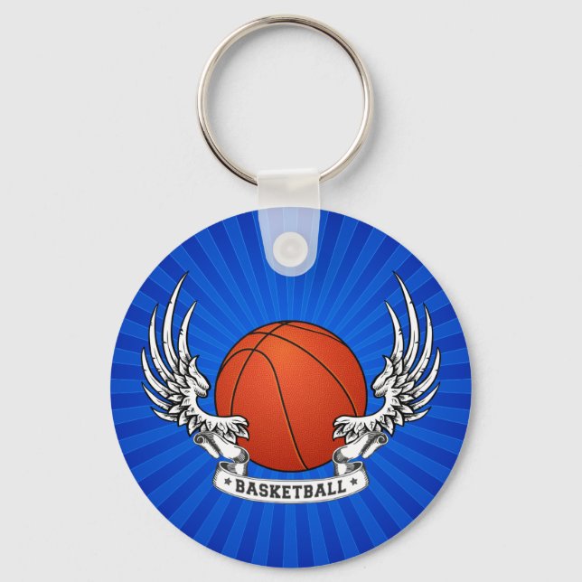 Chaveiro de basquetebol Wings (Frente)