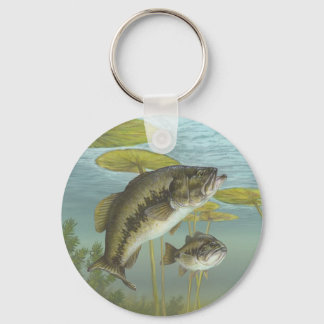 Chaveiro de Bass de Boca Largemouth