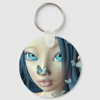 Chaveiro de Beijos de Borboleta