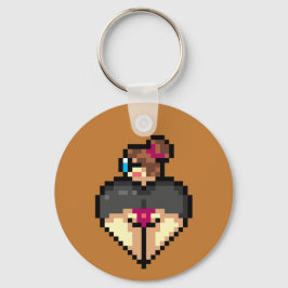 Chaveiro de bibliotecário travesso