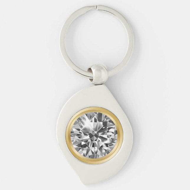 Chaveiro de Bling do diamante (Frente)