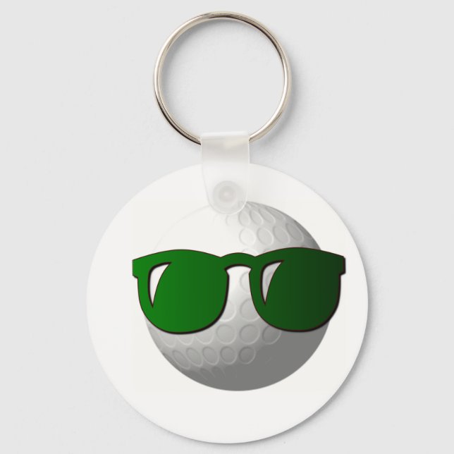 Chaveiro de Bola de Golfe legal (Frente)
