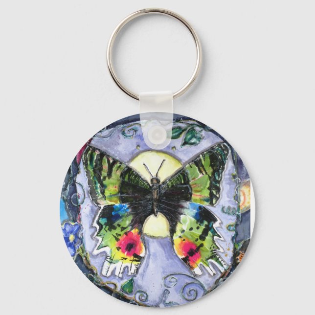 Chaveiro de Borboleta PMACarlson (Frente)