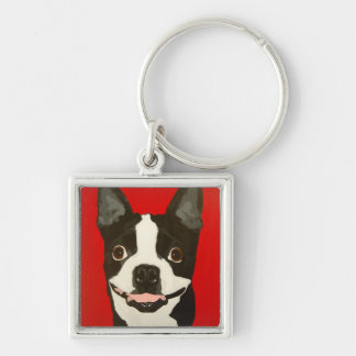 Chaveiro de Boston Terrier
