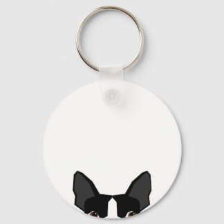 Chaveiro de Boston Terrier dog