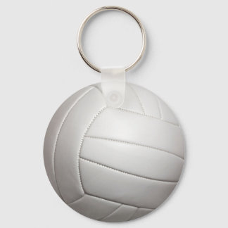 Chaveiro de Botão Básico de Voleibol