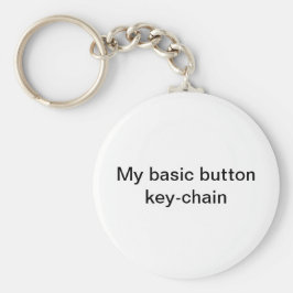 chaveiro de botão básico redondo