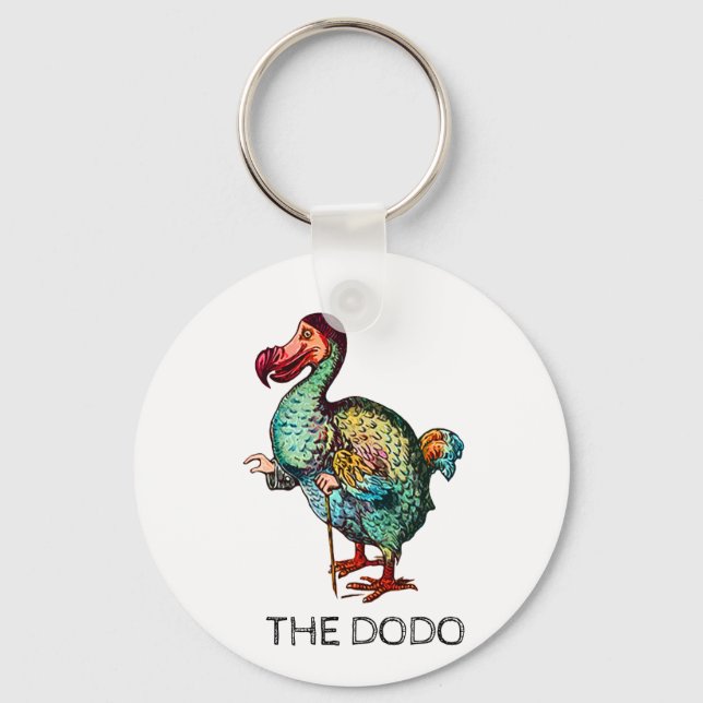 Chaveiro de Botão Dodo (Frente)