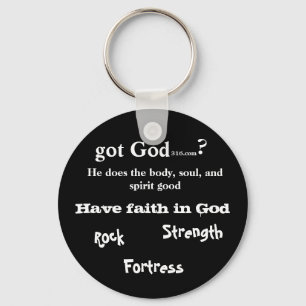 chaveiro de botão gotGod316.com