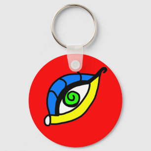 Chaveiro de Botão no estilo dos olhos