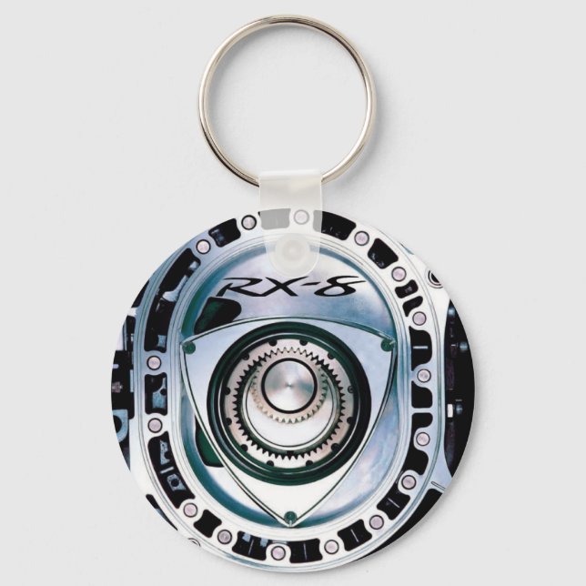 chaveiro de Botão RX-8 Básico de 2,25" (Frente)