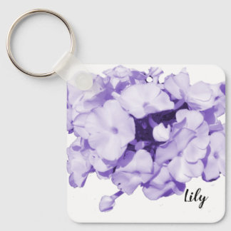 Chaveiro de Bridesmaid Personalizada Monocromática