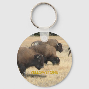Chaveiro de Buffalo Yellowstone