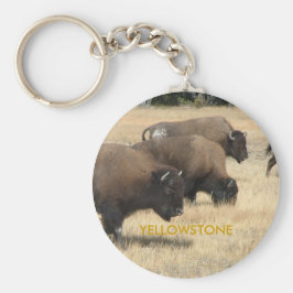 Chaveiro de Buffalo Yellowstone