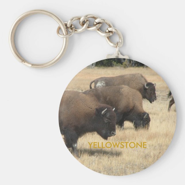 Chaveiro de Buffalo Yellowstone (Frente)