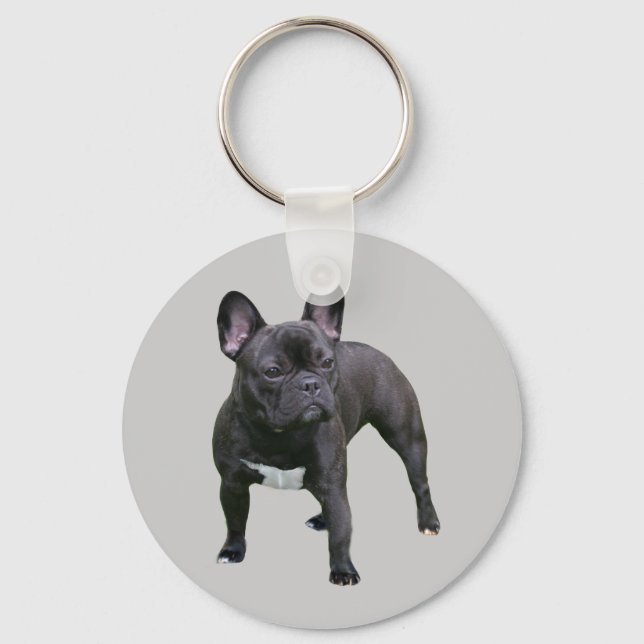 Chaveiro de Buldogue Francês (Frente)