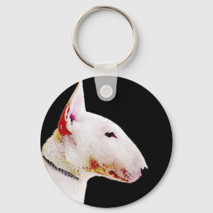 Chaveiro de bull terrier