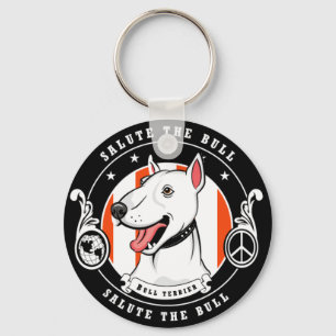 Chaveiro de bull terrier
