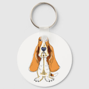 Chaveiro de Cachorro Basset Hound Filhote