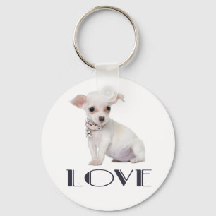 Chaveiro de Cachorro Chihuahua Filhote Amoroso