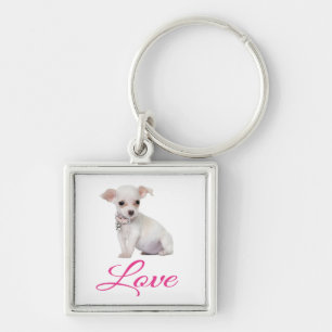 Chaveiro de Cachorro Chihuahua Filhote Amoroso