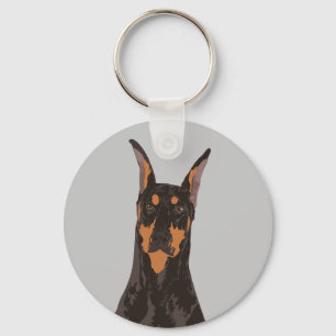 Chaveiro de Cachorro Doberman Pinscher para Cachor
