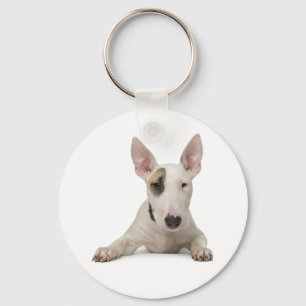 Chaveiro de Cachorro Filhote Bull Terrier