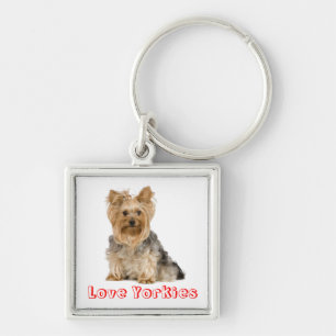 Chaveiro de Cachorro Yorkshire Terrier de Amor Fof