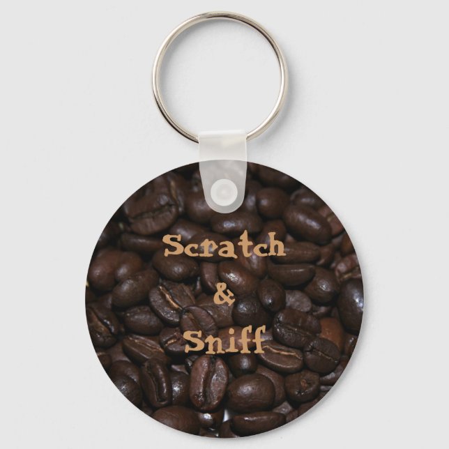 Chaveiro de Café Scratch e Sniff (Frente)