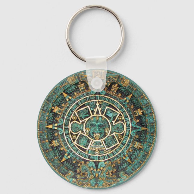 Chaveiro de Calendário Mayan (Frente)