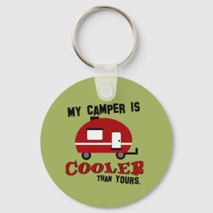 Chaveiro de Camper Retro Engraçado