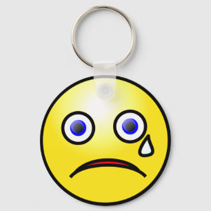 Chaveiro De Cara Triste Chorando