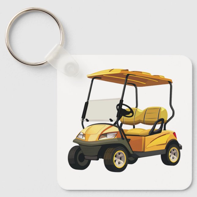 Chaveiro de Carrinho de Golfe (Frente)