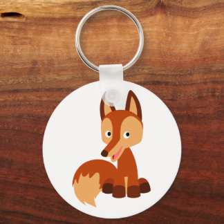 Chaveiro de Cartoon Fox Cunning
