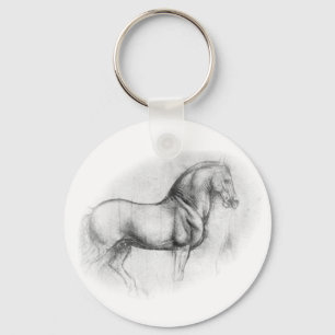 Chaveiro de Cavalo Leonardo Da Vinci