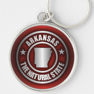 Chaveiro De "chaveiro de aço Arkansas" (vermelho)