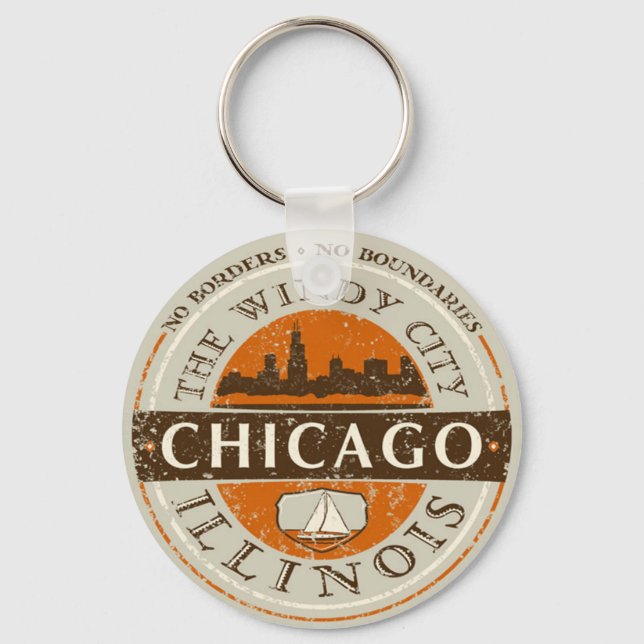Chaveiro de Chicago (Frente)
