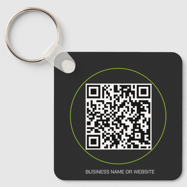 Chaveiro de Código QR Personalizado (Frente)