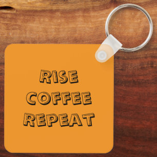 Chaveiro de Coffee Quote Motivativo