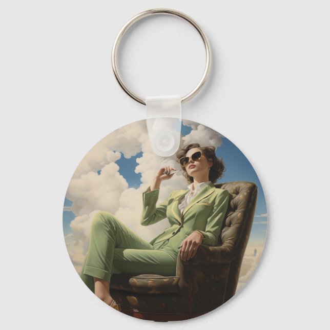 Chaveiro de Colagem de Fotografias Personalizadas  (Frente)