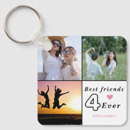 Chaveiro de Colagem de Fotos BFF Personalizada - c