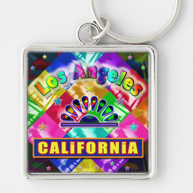 chaveiro de "Coloring Los Angeles 4" (Frente)