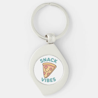 Chaveiro de Comida - Design de desenho "Snack Vibe