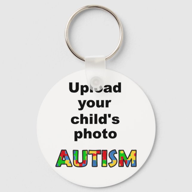Chaveiro de Consciência Autismo Que Adoro Personal (Frente)
