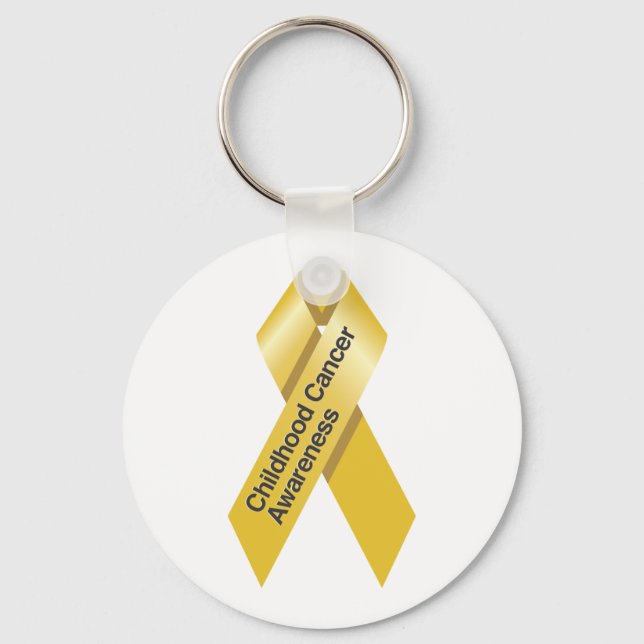 Chaveiro de conscientização do Cancer infantil (Frente)