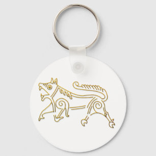 Chaveiro de contorno Vang Runestone-gold