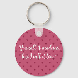 Chaveiro de Corações Vermelhos